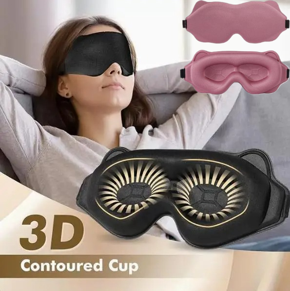 3D Printing Mask - Slaapmasker Lichtblokkerend 3D Slaapmasker Voor Ogen
