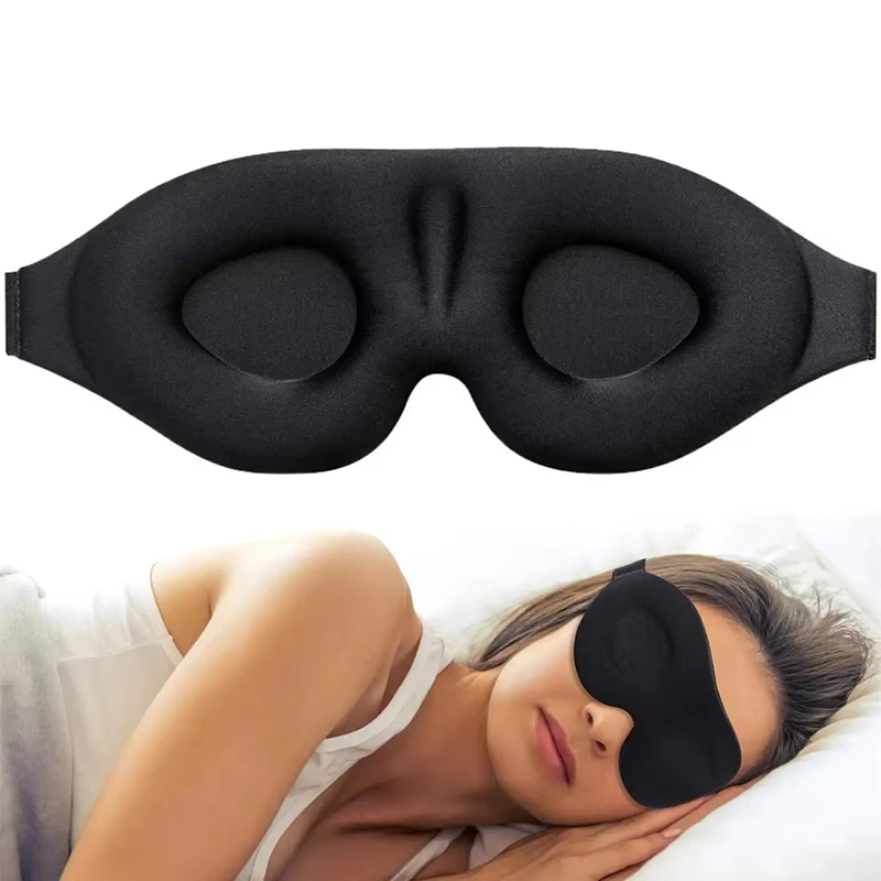 3D Printing Mask - 1/2/3 stuks 3D-slaapmasker met volledige schaduw,