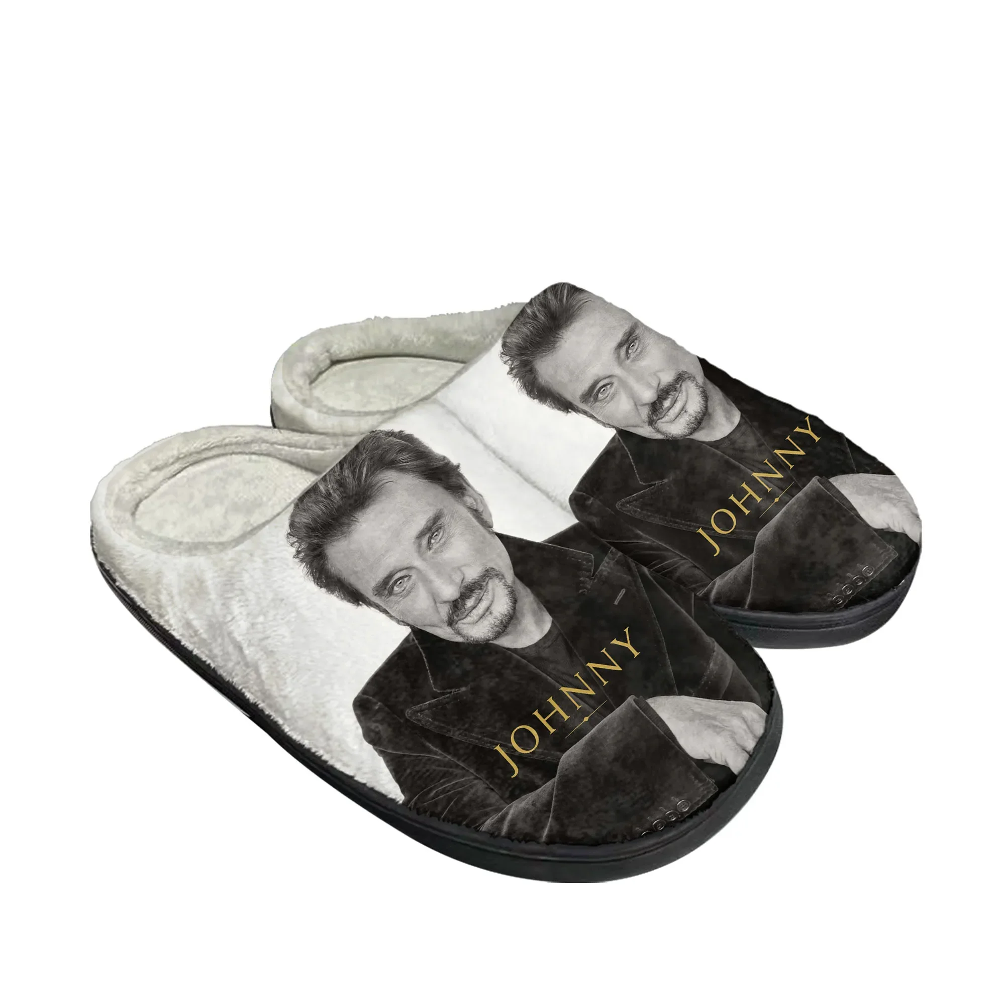 3D Printing Custom - Johnny Hallyday Rockzanger Thuis Katoenen Op