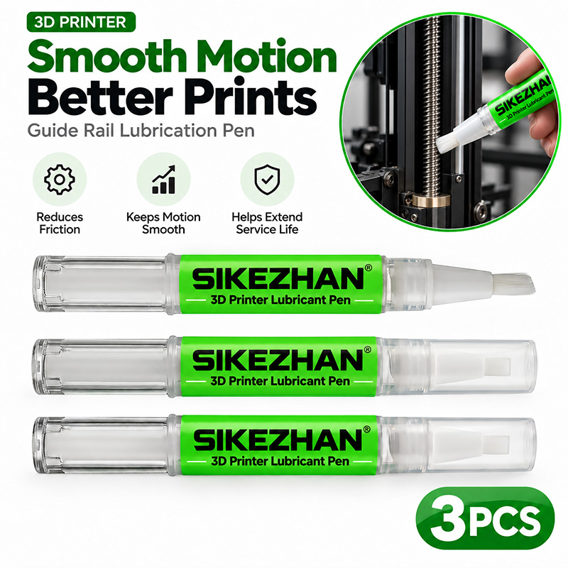3D Printing Guide - Smeerpen, verpakking met 3 stuks, smeereenheid