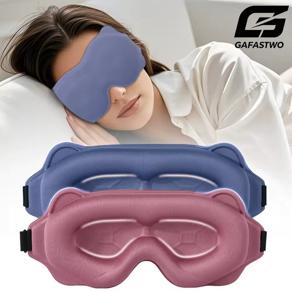 3D Printing Mask - 3D-slaapmasker, blokkeert licht, slaapmasker voor de