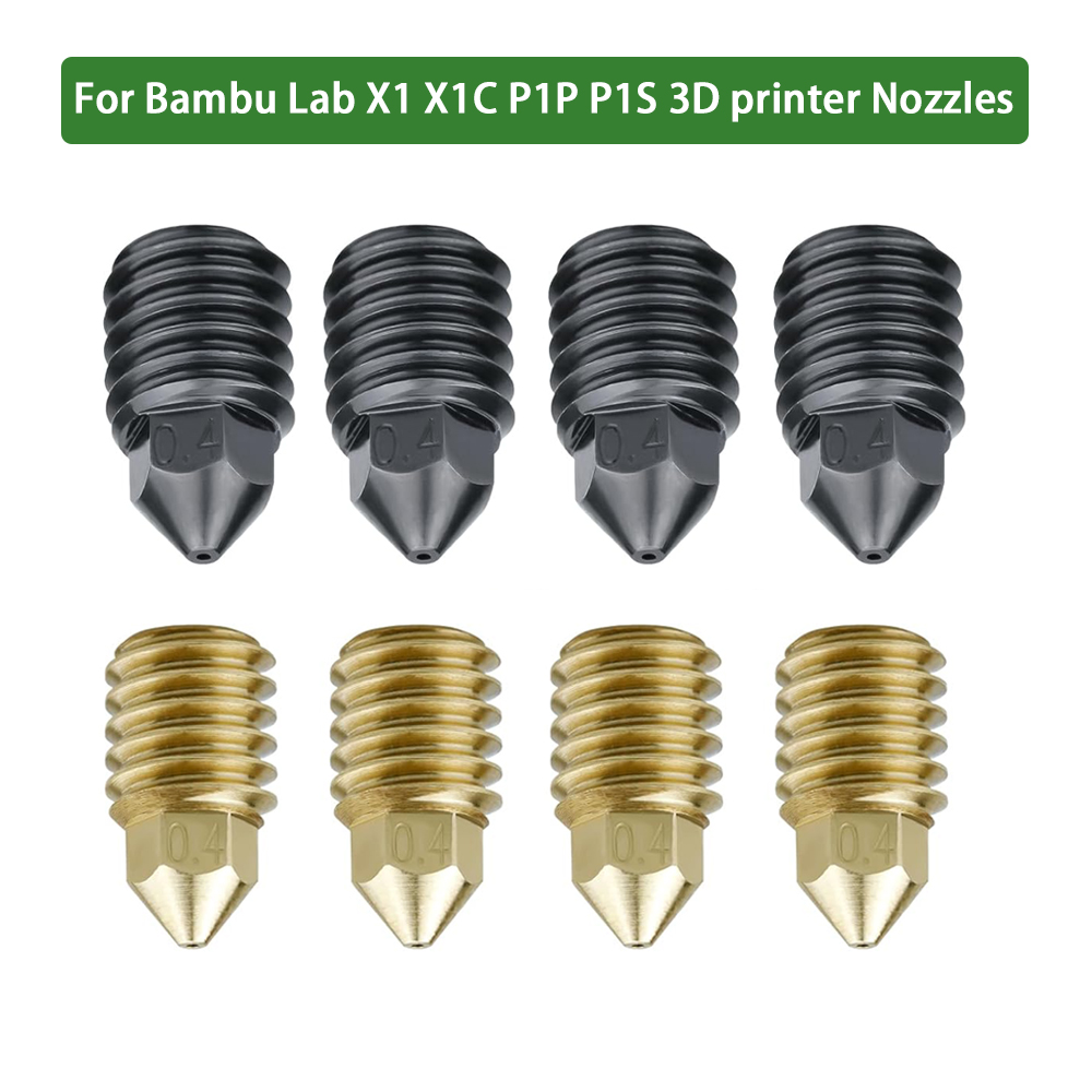 High Flow Gehard Staal Messing - 3D Printing Bambu Lab recensie en prijs