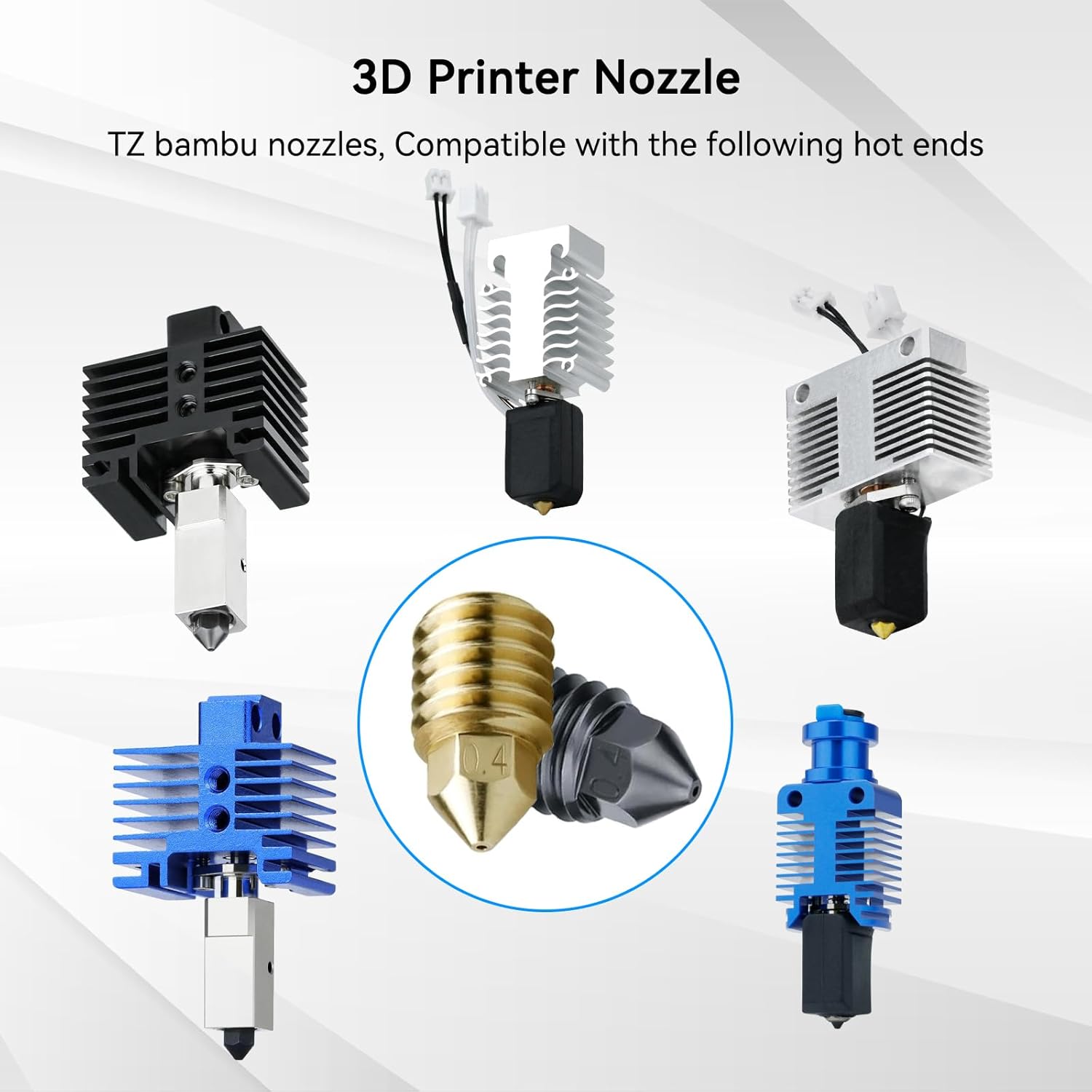 High Flow Gehard Staal Messing - 3D Printing Bambu Lab recensie en prijs