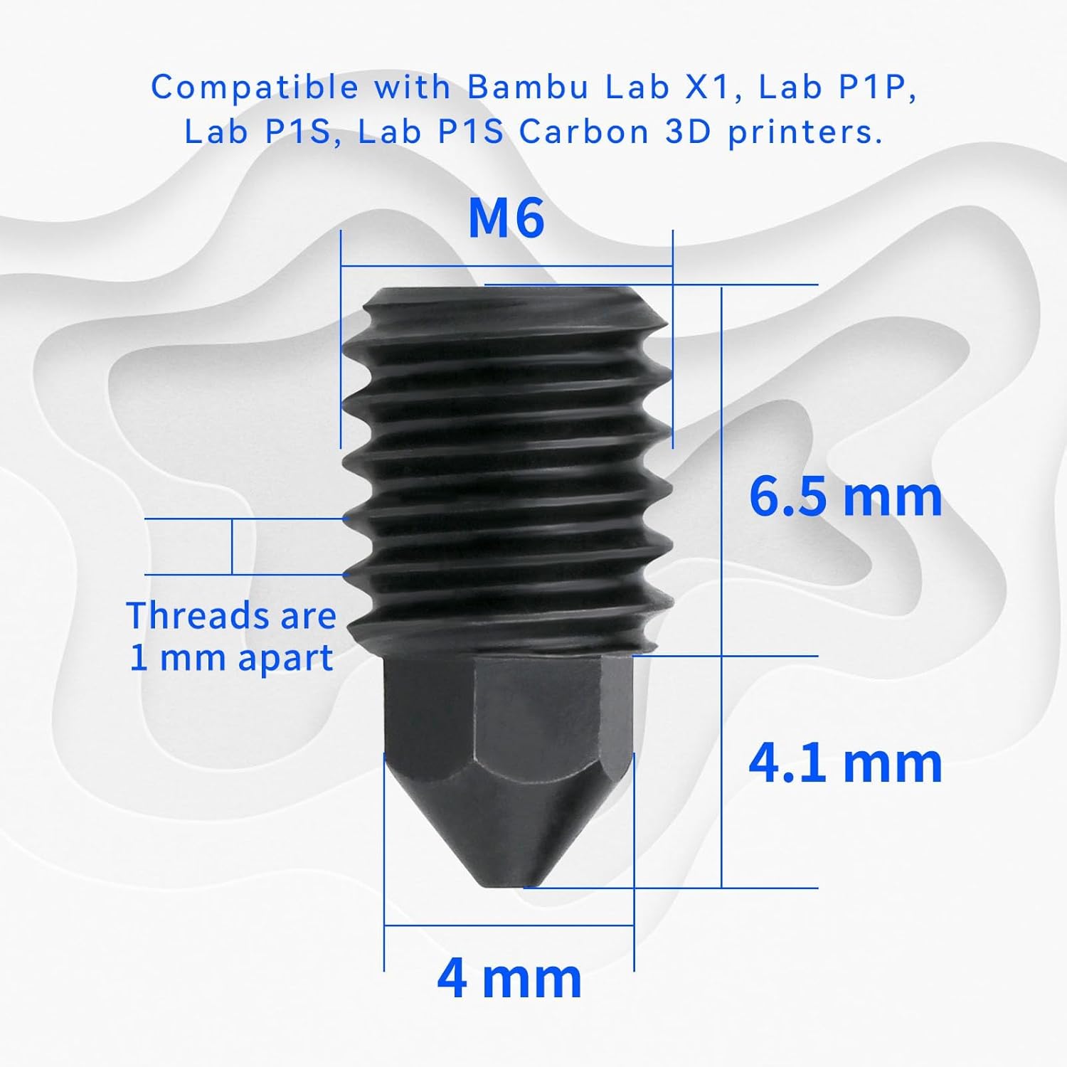 High Flow Gehard Staal Messing - 3D Printing Bambu Lab recensie en prijs