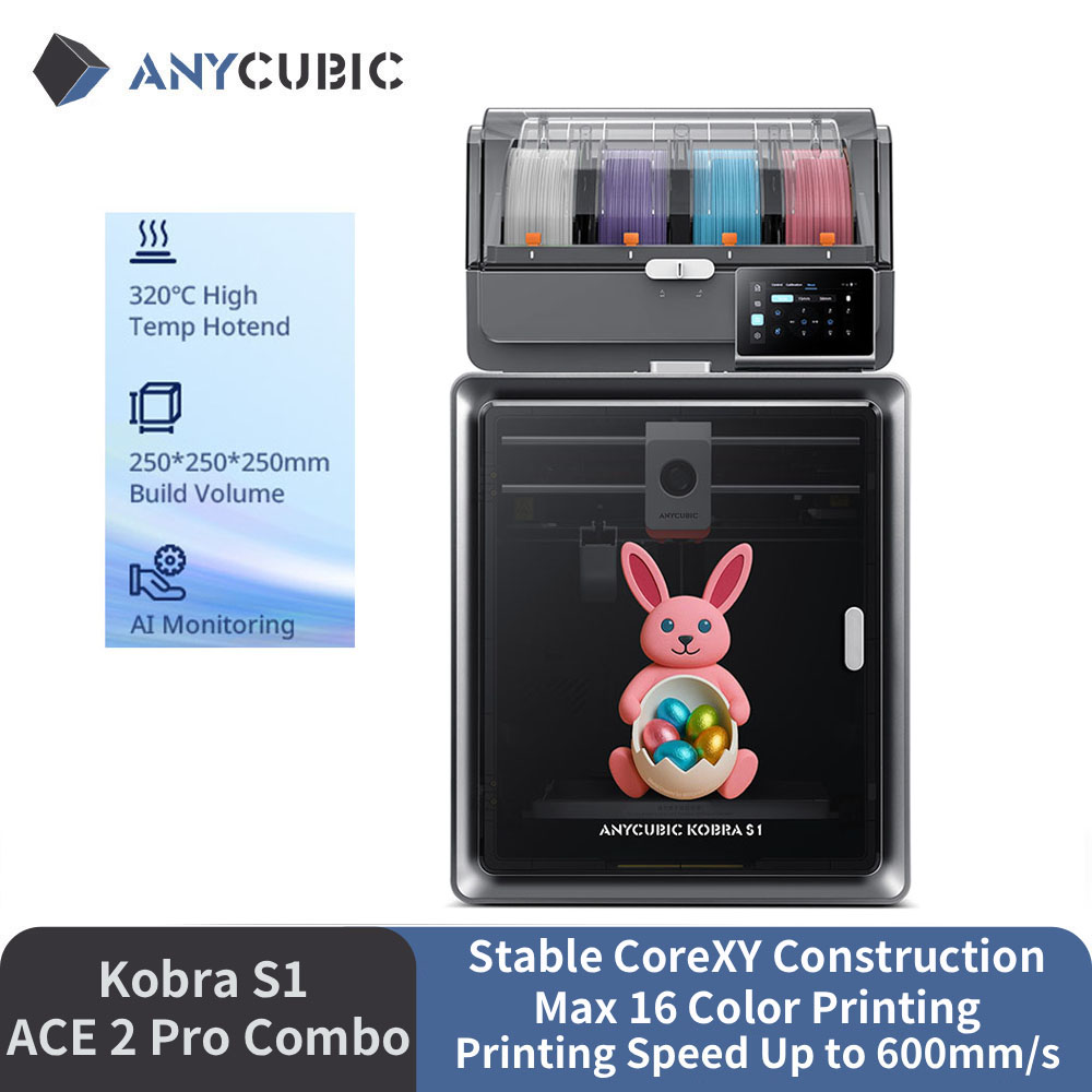 Anycubic Kobra S1 ACE 2 Pro Co - 3D Printing Online Service recensie en prijs