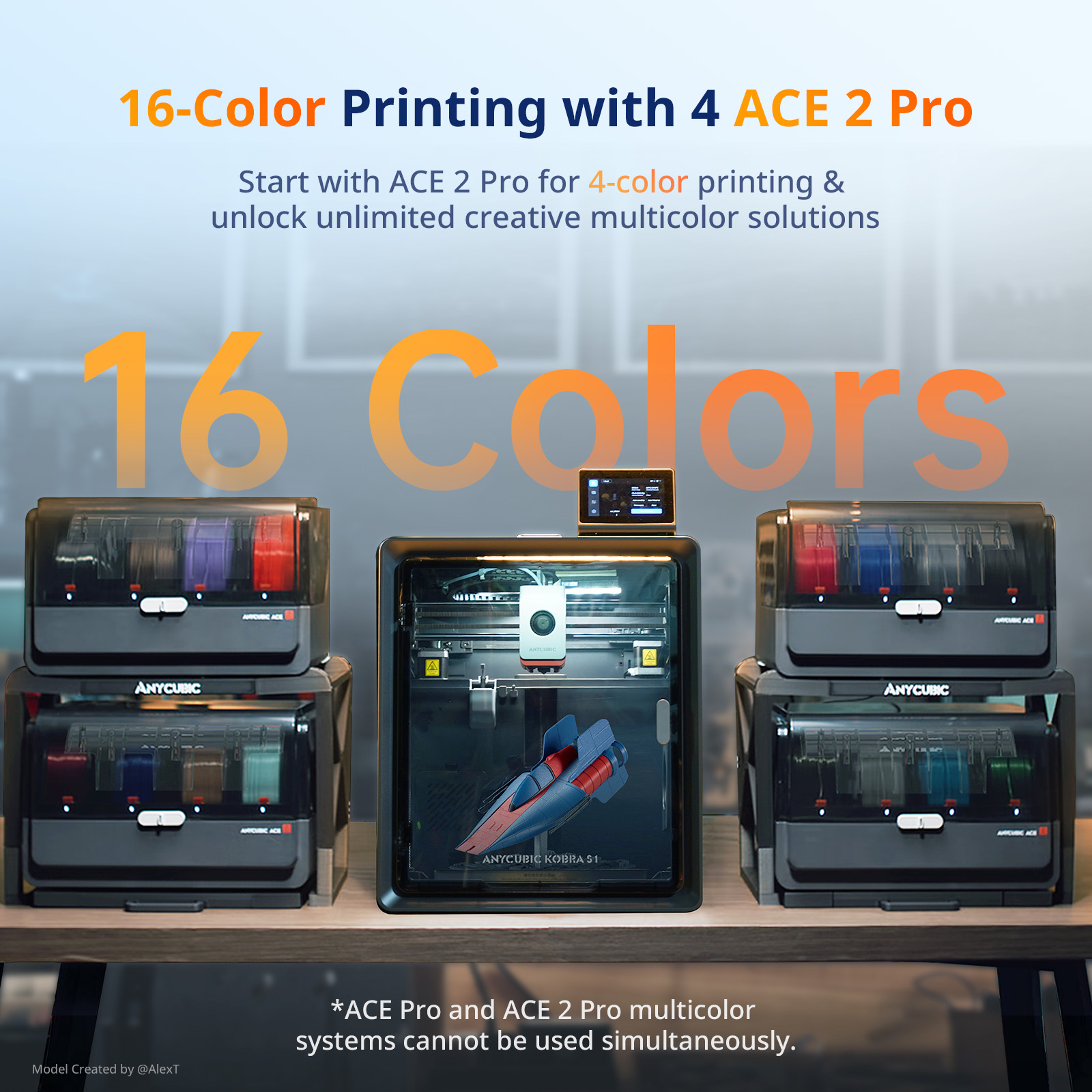 Anycubic Kobra S1 ACE 2 Pro Co - 3D Printing Online Service recensie en prijs