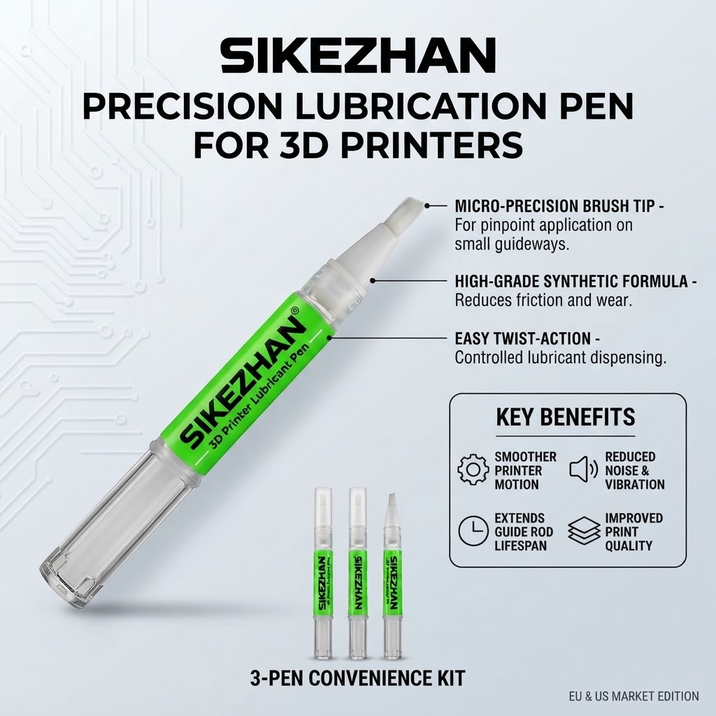 Smeerpen, verpakking met 3 stu - 3D Printing Guide recensie en prijs