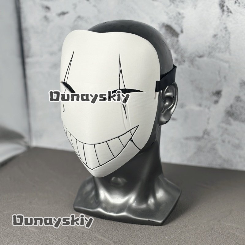 Anime Game Circus Cosplay-kost - 3D Printing Mask recensie en prijs