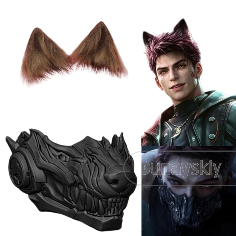 Love and Deepspace Valko Wolf  - 3D Printing Mask recensie en prijs