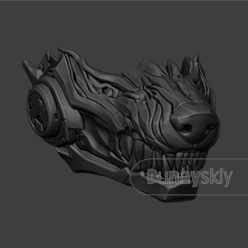 Love and Deepspace Valko Wolf  - 3D Printing Mask recensie en prijs