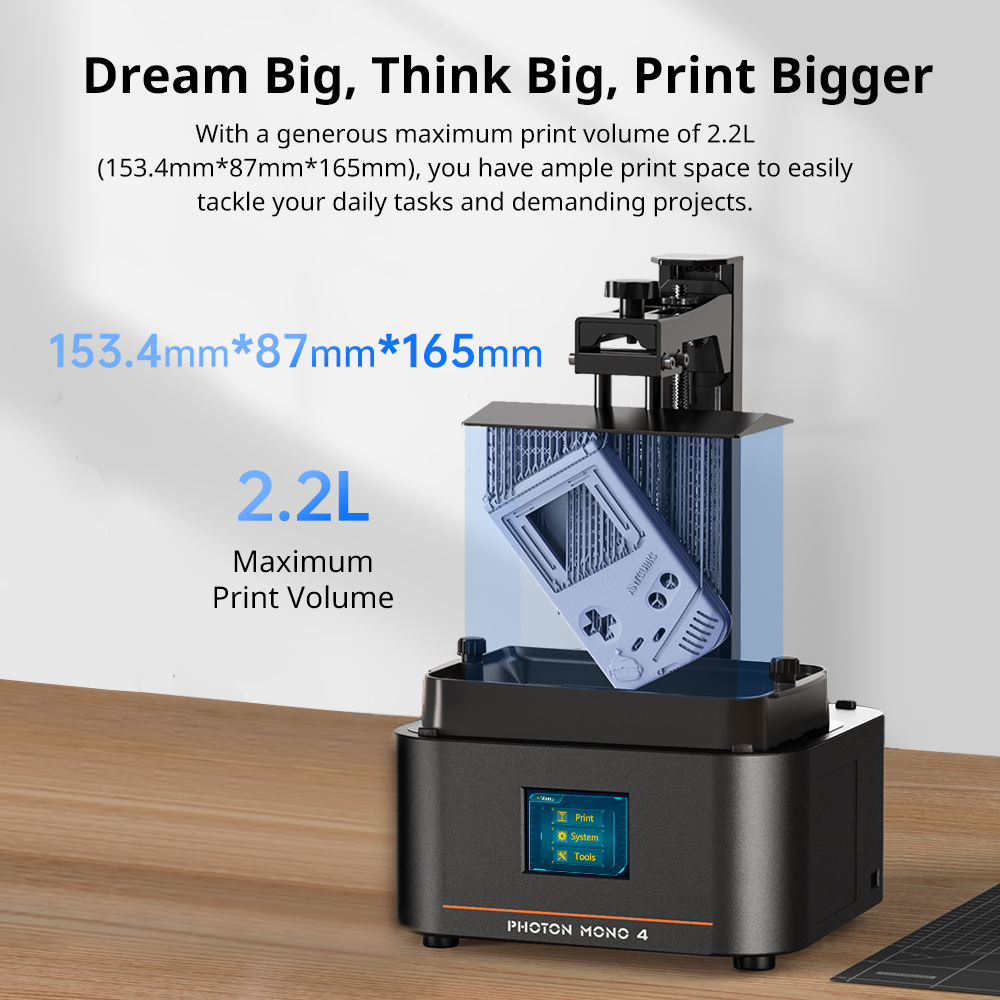 PRESALE ANYCUBIC Photon Mono 4 - 3D Printing Online Service recensie en prijs