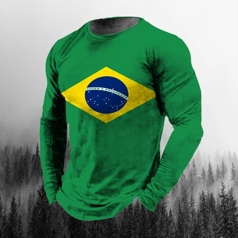 Vintage Braziliaanse vlag 3D-p - 3D Printing Custom recensie en prijs