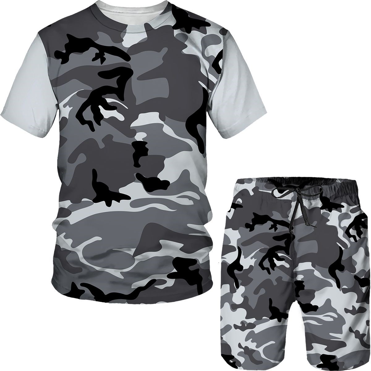 Camouflage Herenpakken Camo 3D - 3D Printing Custom recensie en prijs