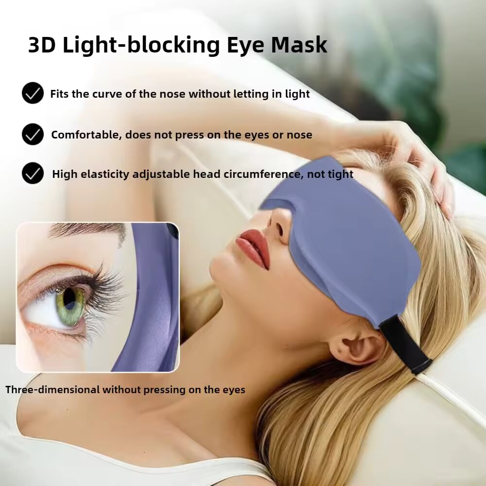 3D-slaapmasker, blokkeert lich - 3D Printing Mask recensie en prijs