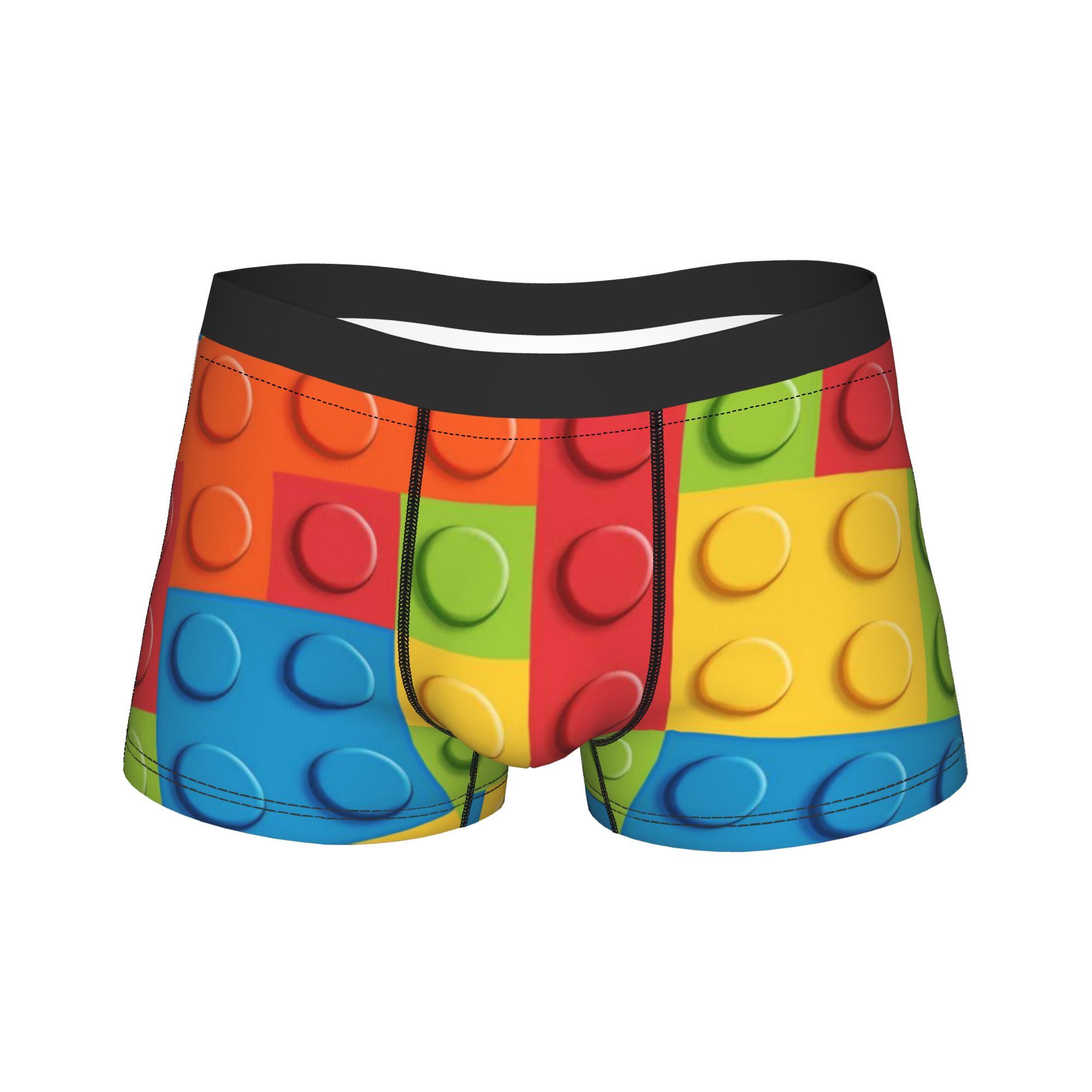 Kleurrijk bouwsteenpatroon, ko - 3D Printing Lego Bricks recensie en prijs